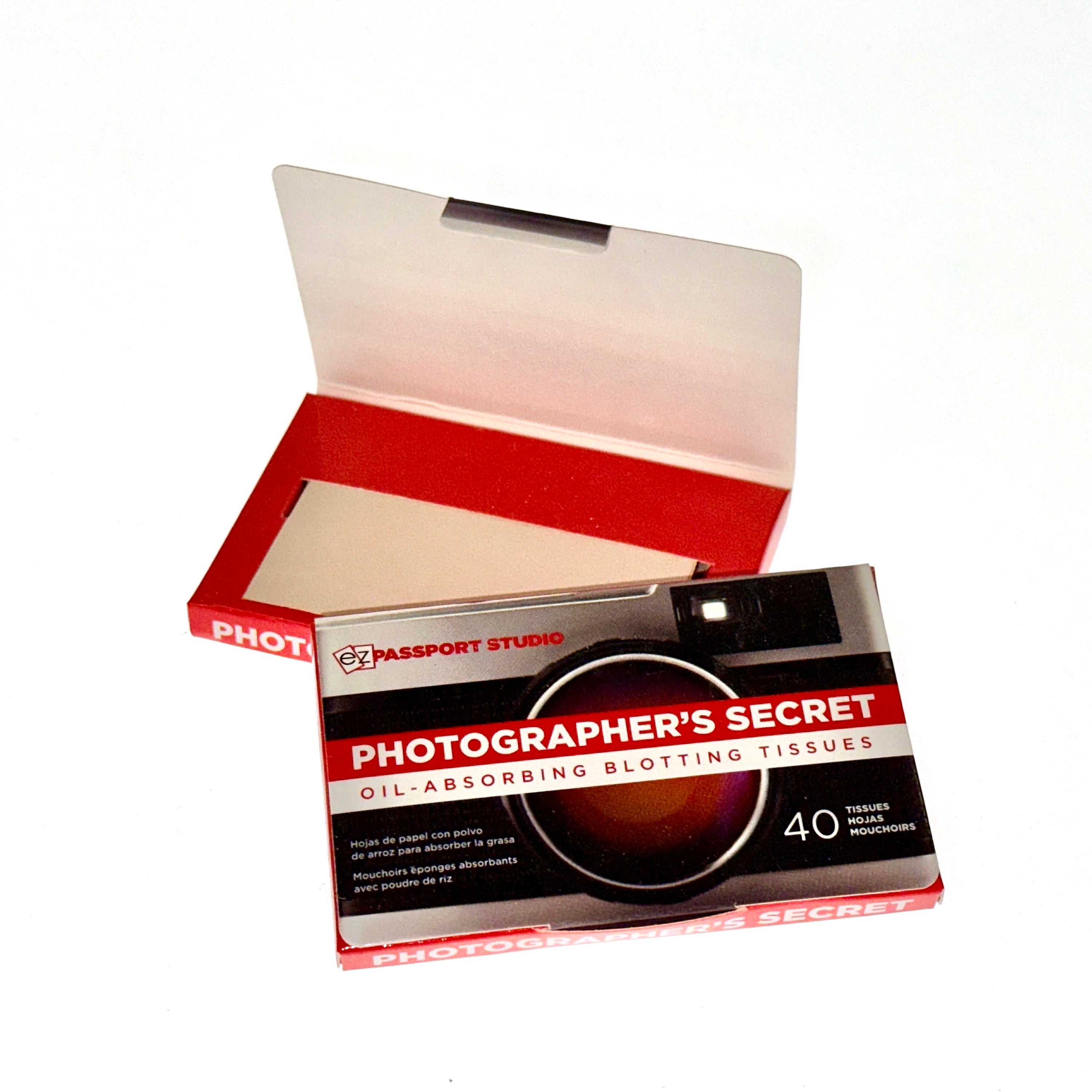 ezPassport Photographer’s Secret Oil Absorbing Rice Paper – EZ Passport